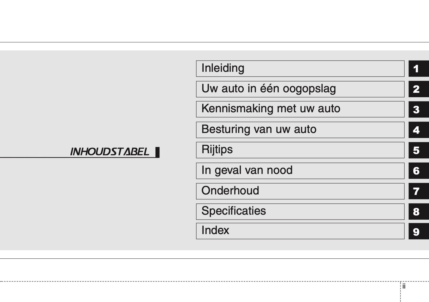2007-2008 Kia Rio Bedienungsanleitung | Niederländisch