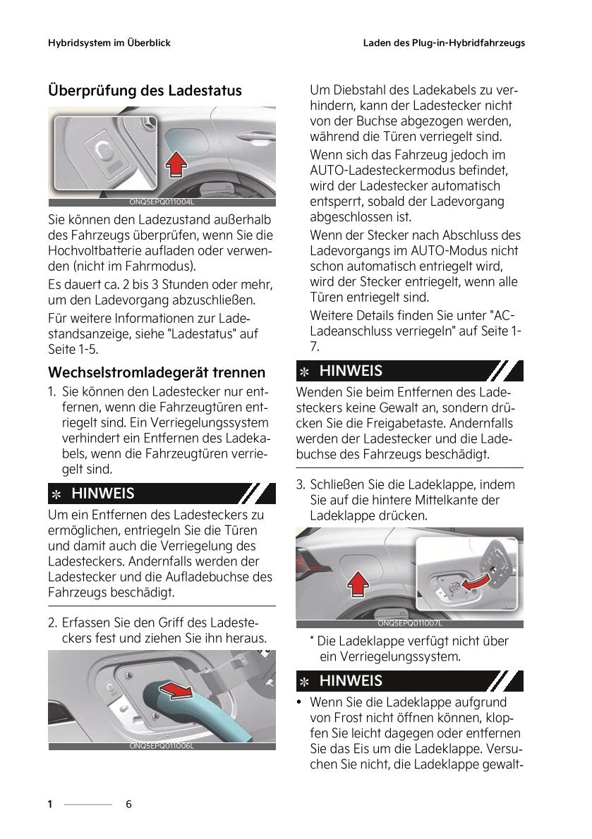 2022-2023 Kia Sportage Bedienungsanleitung | Deutsch