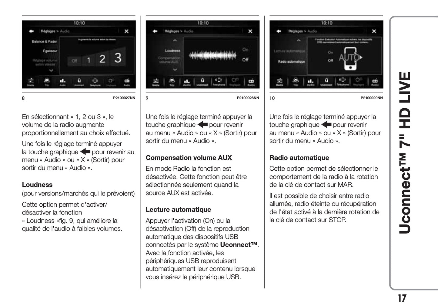 Fiat Tipo Uconnect HD Nav Libertto Uso Manutenzione 2016 - 2018