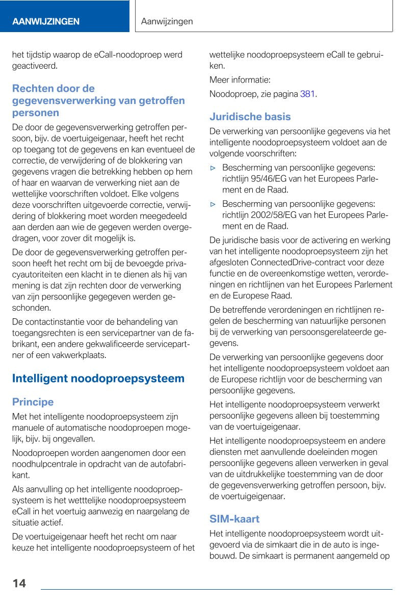 2021 BMW X3 Owner's Manual | Dutch