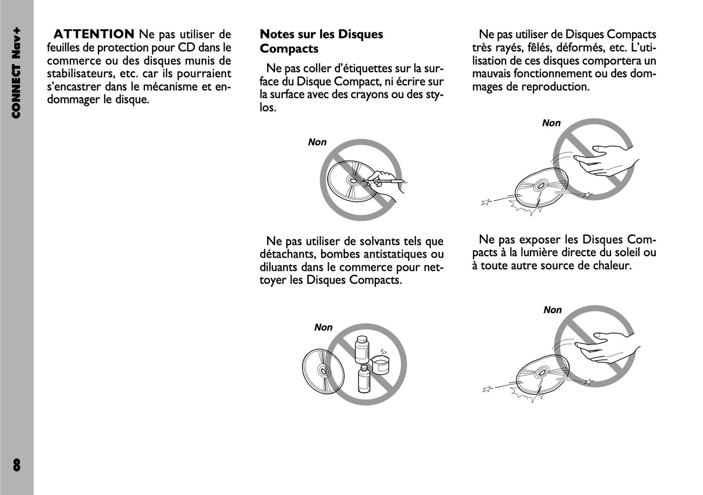 Fiat Stilo Connect Nav+ Guide d'utilisation 2004 - 2018