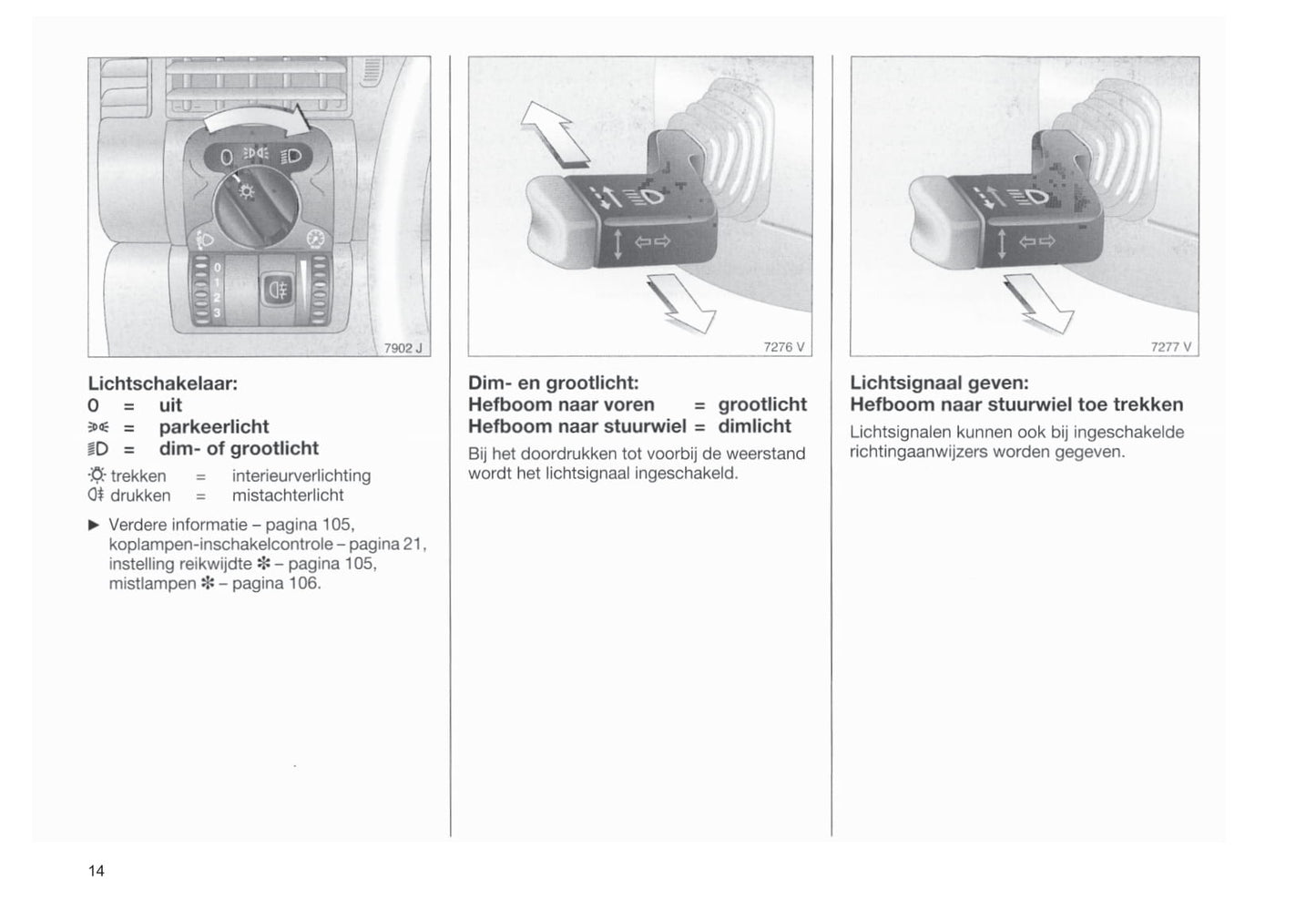 1999-2002 Opel Vectra Owner's Manual | Dutch