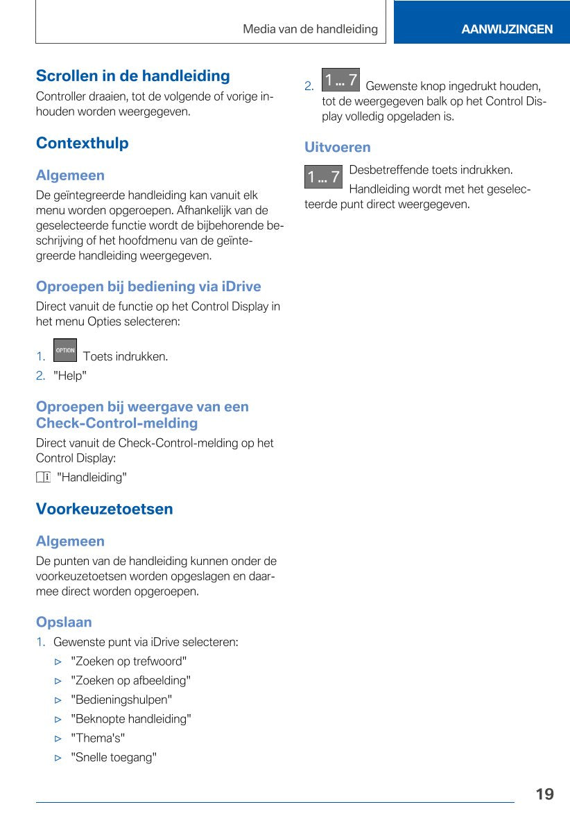 2021 BMW X3 Owner's Manual | Dutch