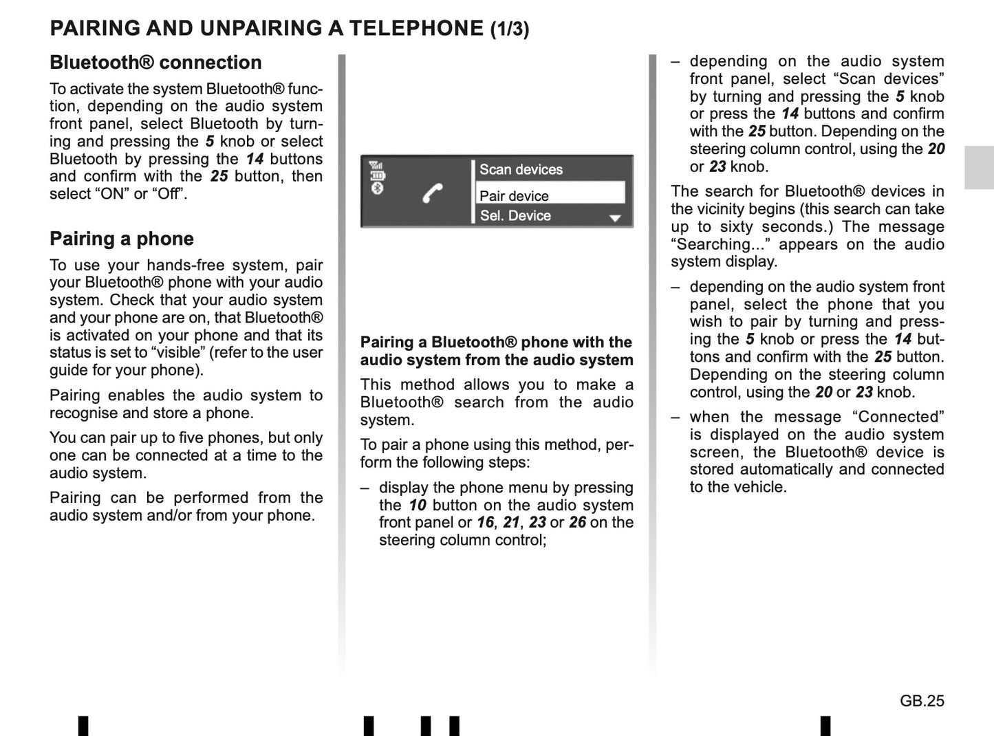 Renault Radio-Connect-R-GO-2 Bedienungsanleitung 2019 - 2020