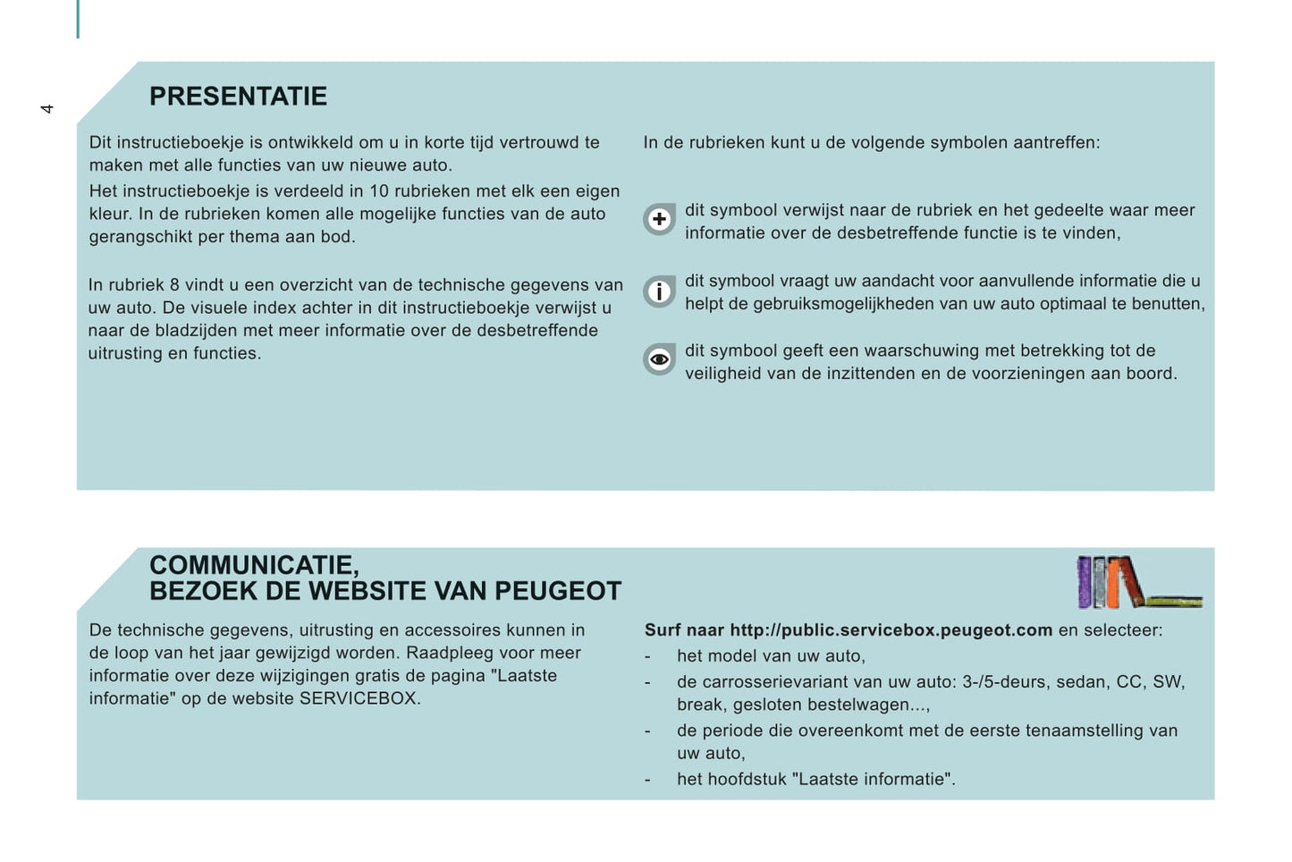 2011-2012 Peugeot Expert Owner's Manual | Dutch