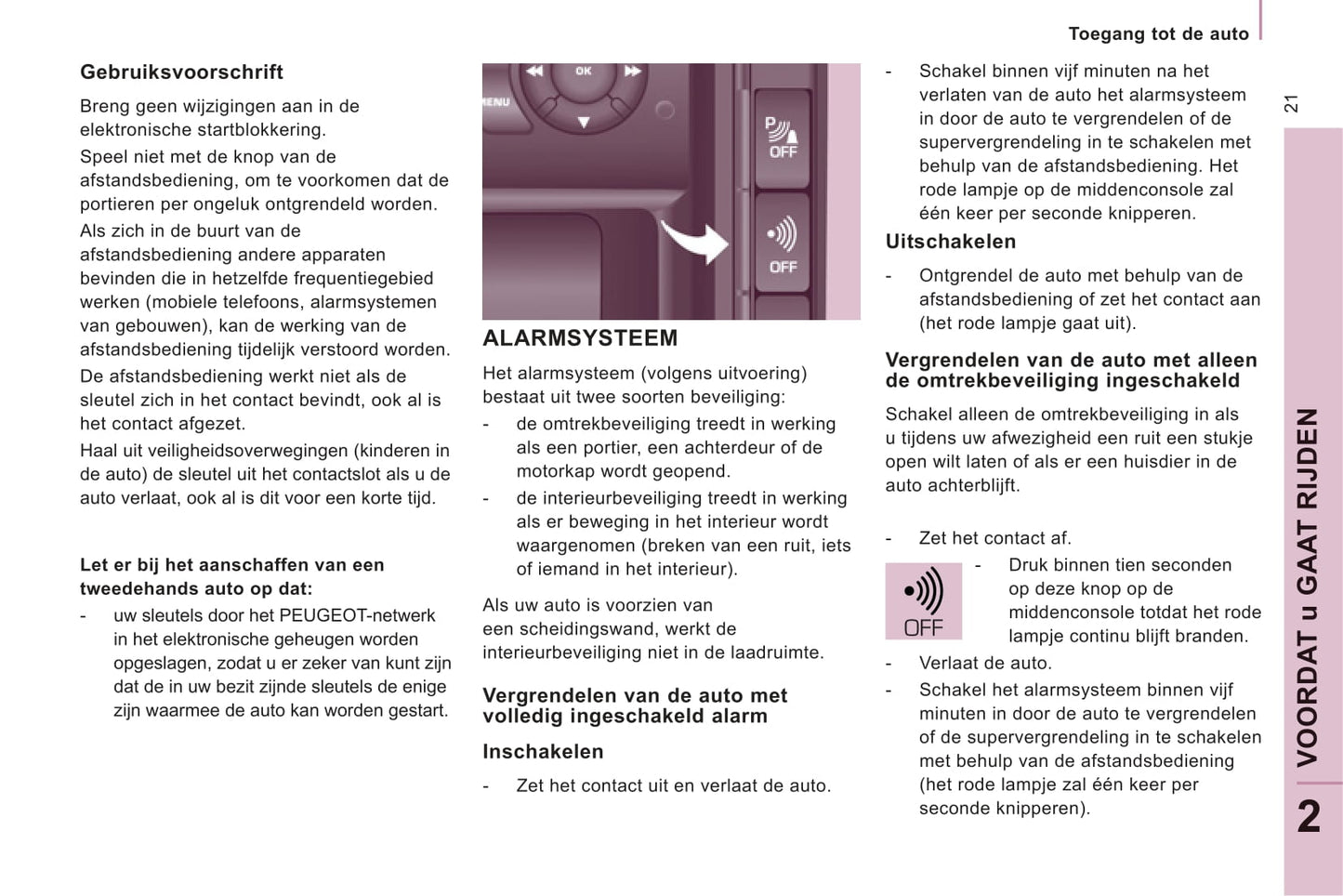 2011-2012 Peugeot Expert Owner's Manual | Dutch