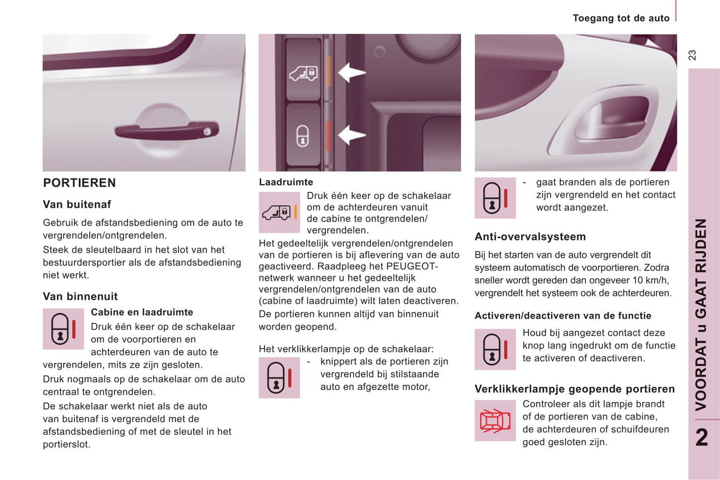 2011-2012 Peugeot Expert Owner's Manual | Dutch