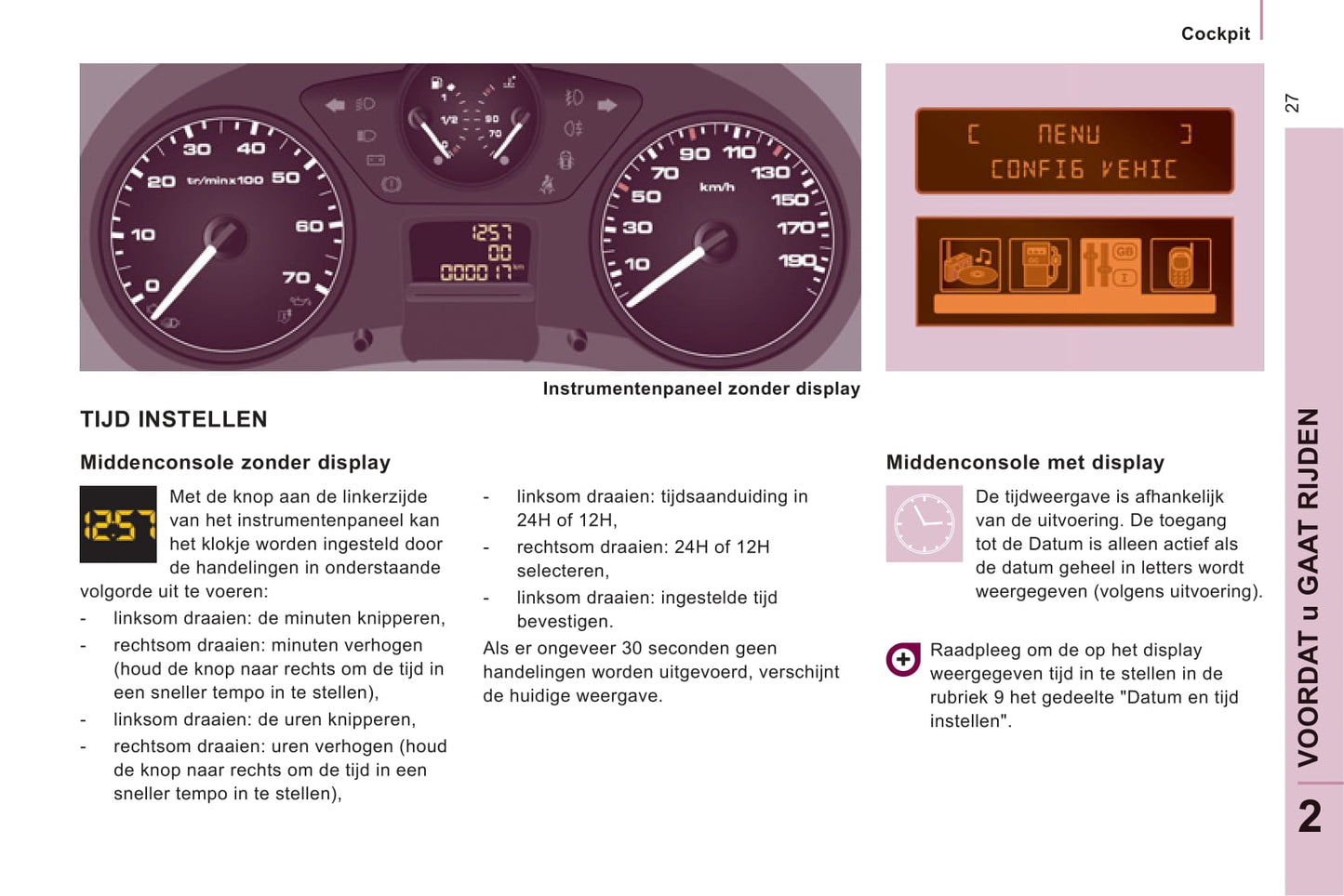 2011-2012 Peugeot Expert Owner's Manual | Dutch
