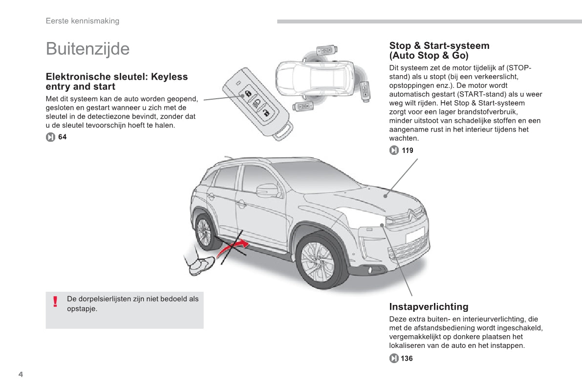 2011-2013 Citroën C4 Aircross Bedienungsanleitung | Niederländisch