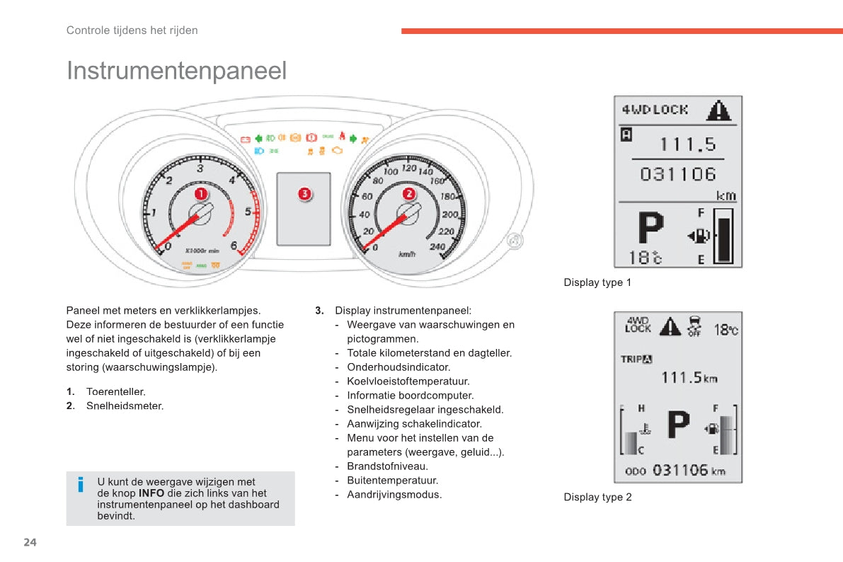 2011-2013 Citroën C4 Aircross Bedienungsanleitung | Niederländisch