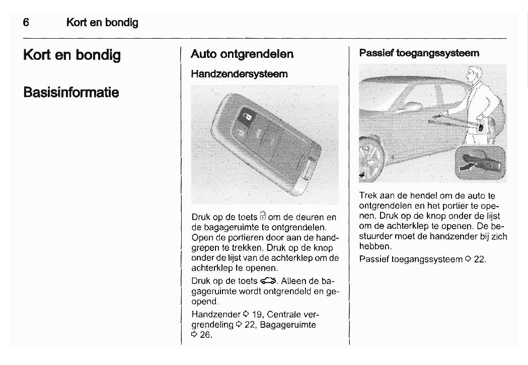 2010-2012 Saab 9-5 Owner's Manual | Dutch