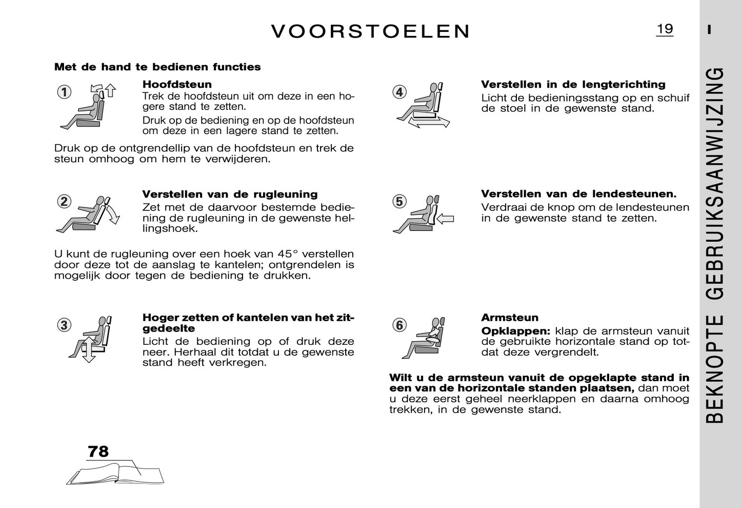 2005-2006 Citroën C5 Owner's Manual | Dutch