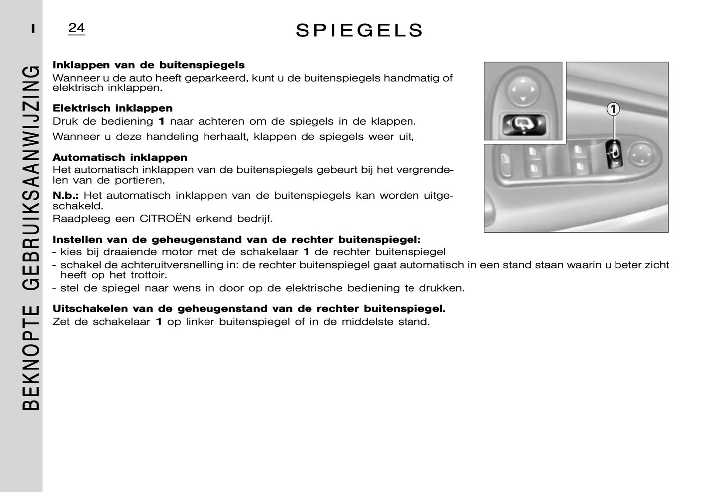 2005-2006 Citroën C5 Owner's Manual | Dutch