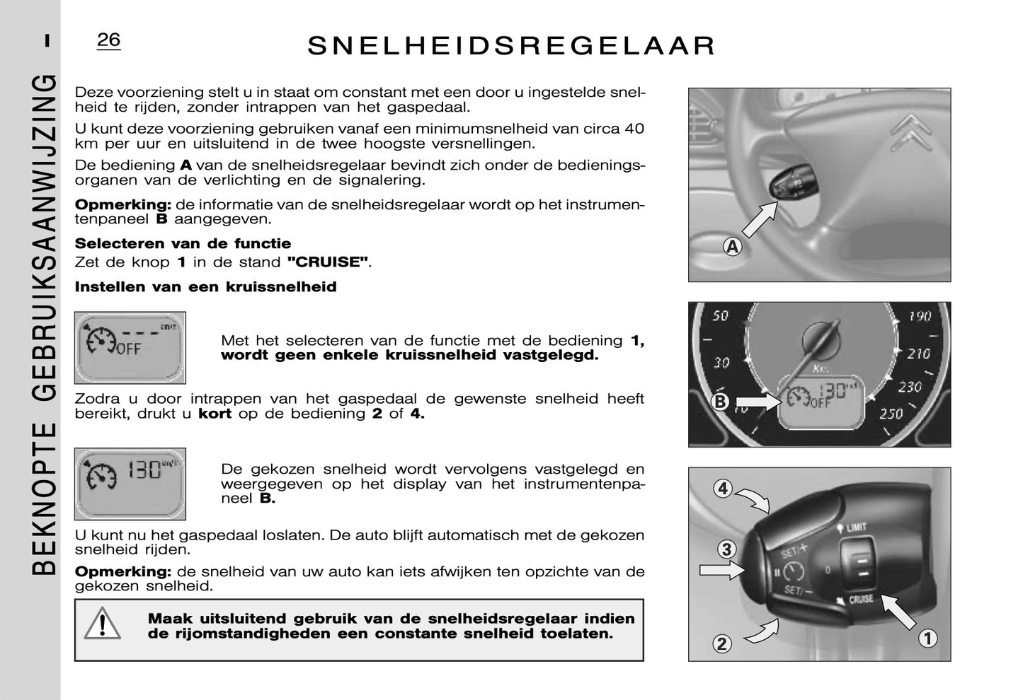 2005-2006 Citroën C5 Owner's Manual | Dutch