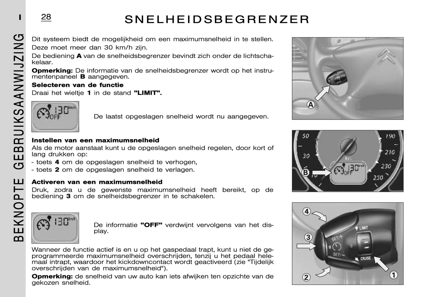 2005-2006 Citroën C5 Owner's Manual | Dutch