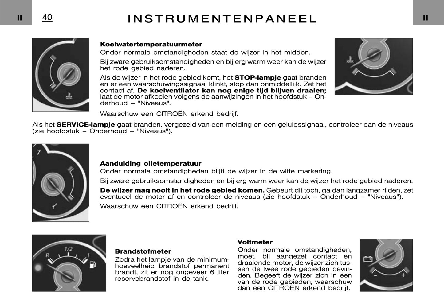 2005-2006 Citroën C5 Owner's Manual | Dutch
