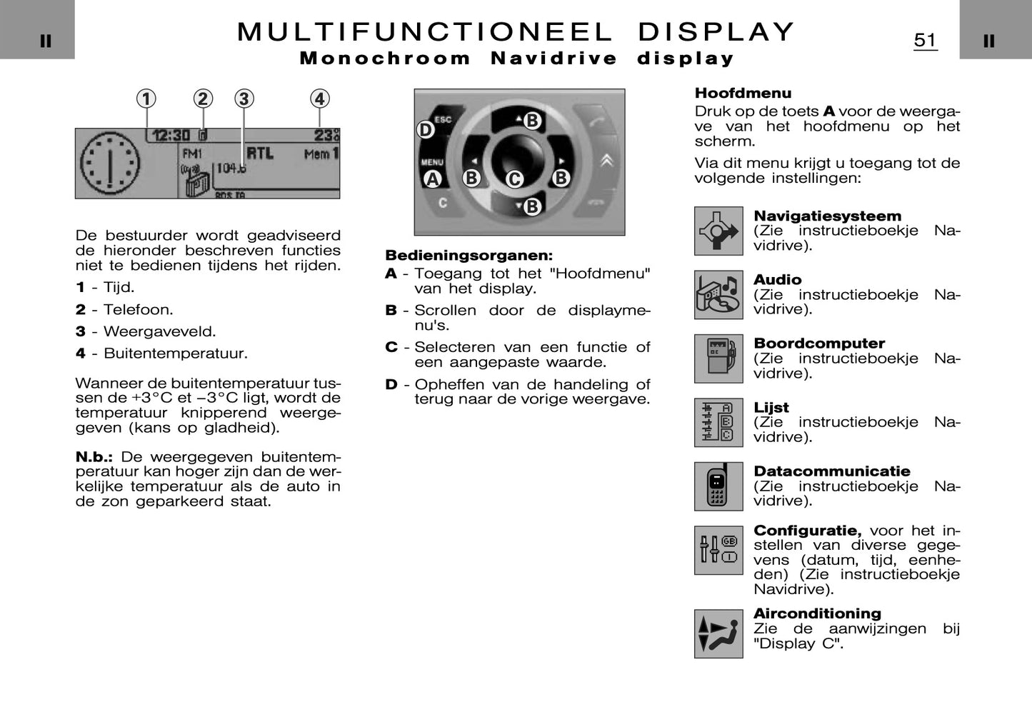 2005-2006 Citroën C5 Owner's Manual | Dutch