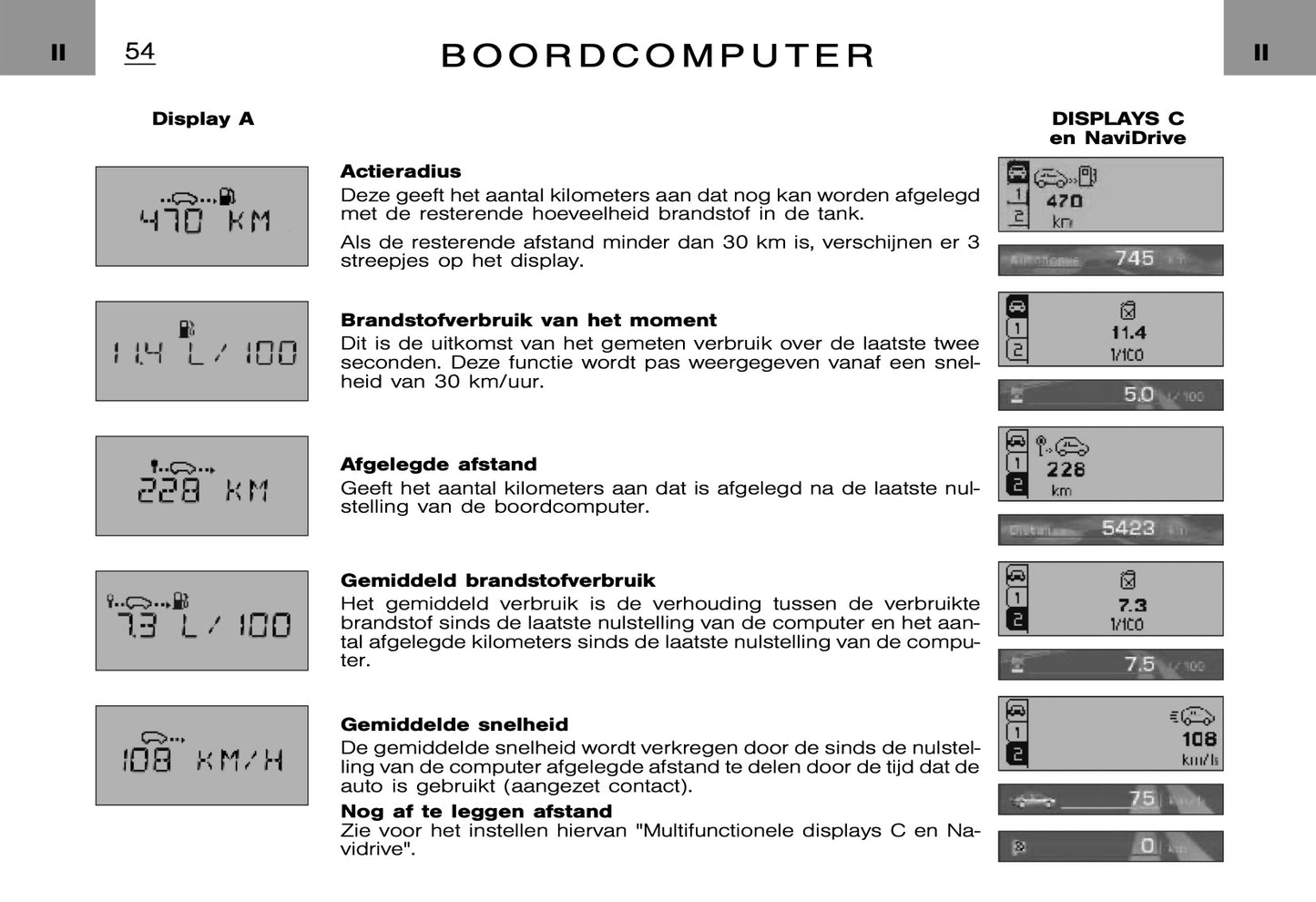 2005-2006 Citroën C5 Owner's Manual | Dutch