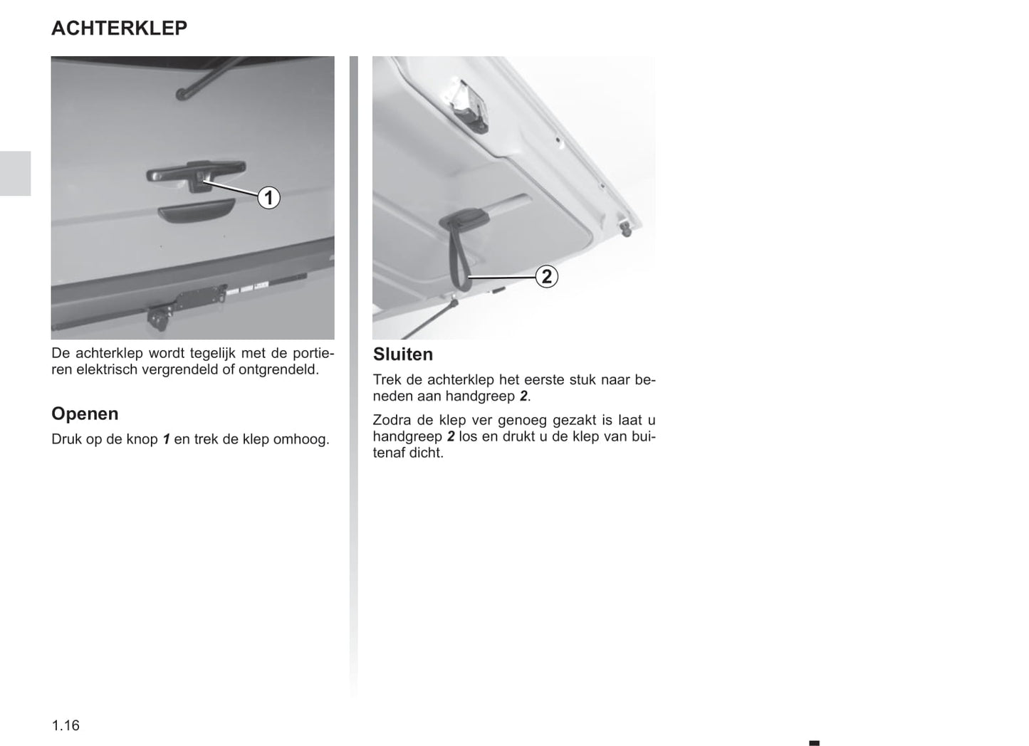 2012-2013 Renault Trafic Owner's Manual | Dutch
