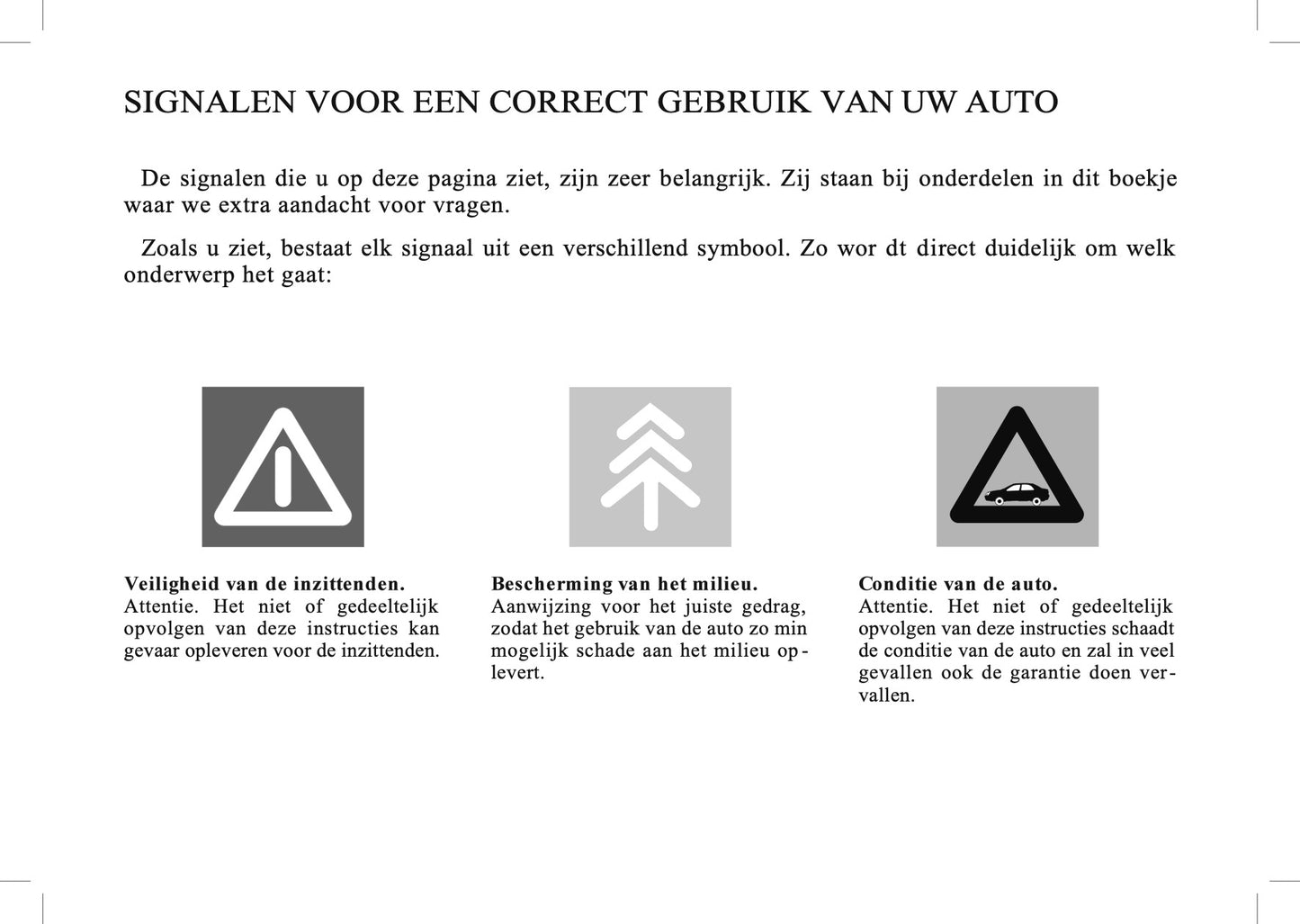 1995-2005 Lancia Lybra Owner's Manual | Dutch