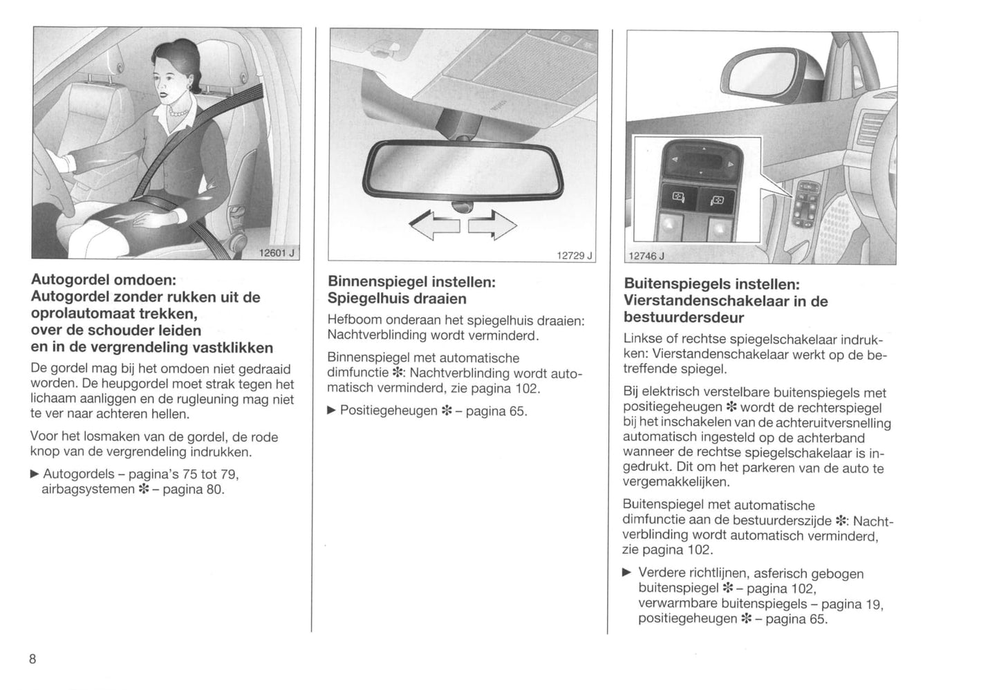 2002-2005 Opel Vectra Owner's Manual | Dutch