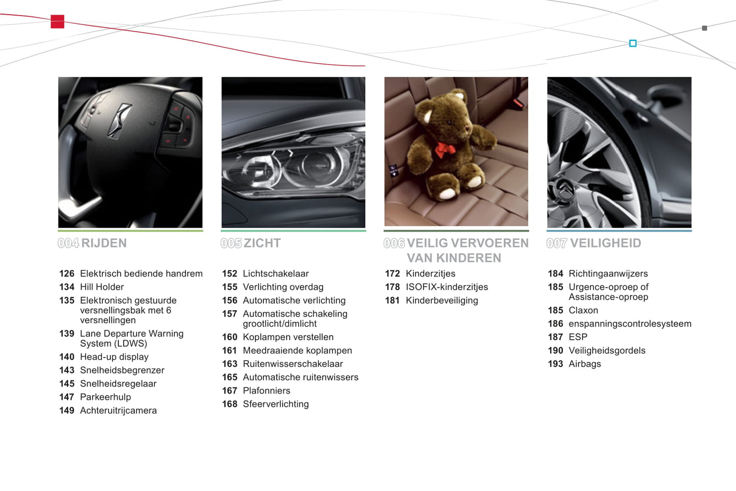 2013 Citroën DS5 HYbrid4 Bedienungsanleitung | Niederländisch