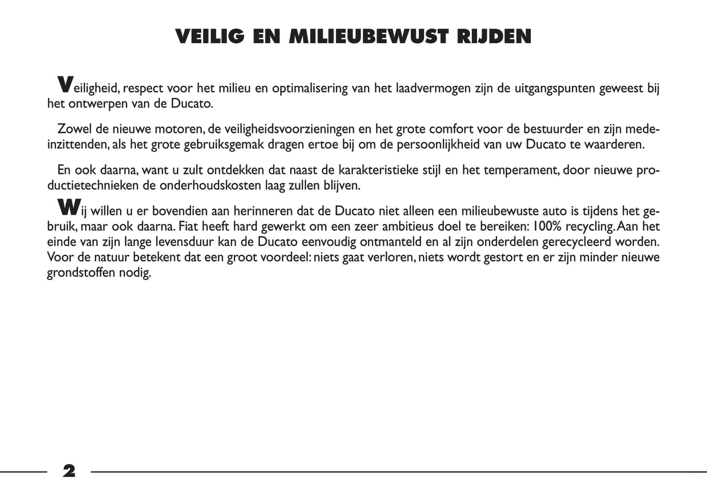 2000-2001 Fiat Ducato Bedienungsanleitung | Niederländisch