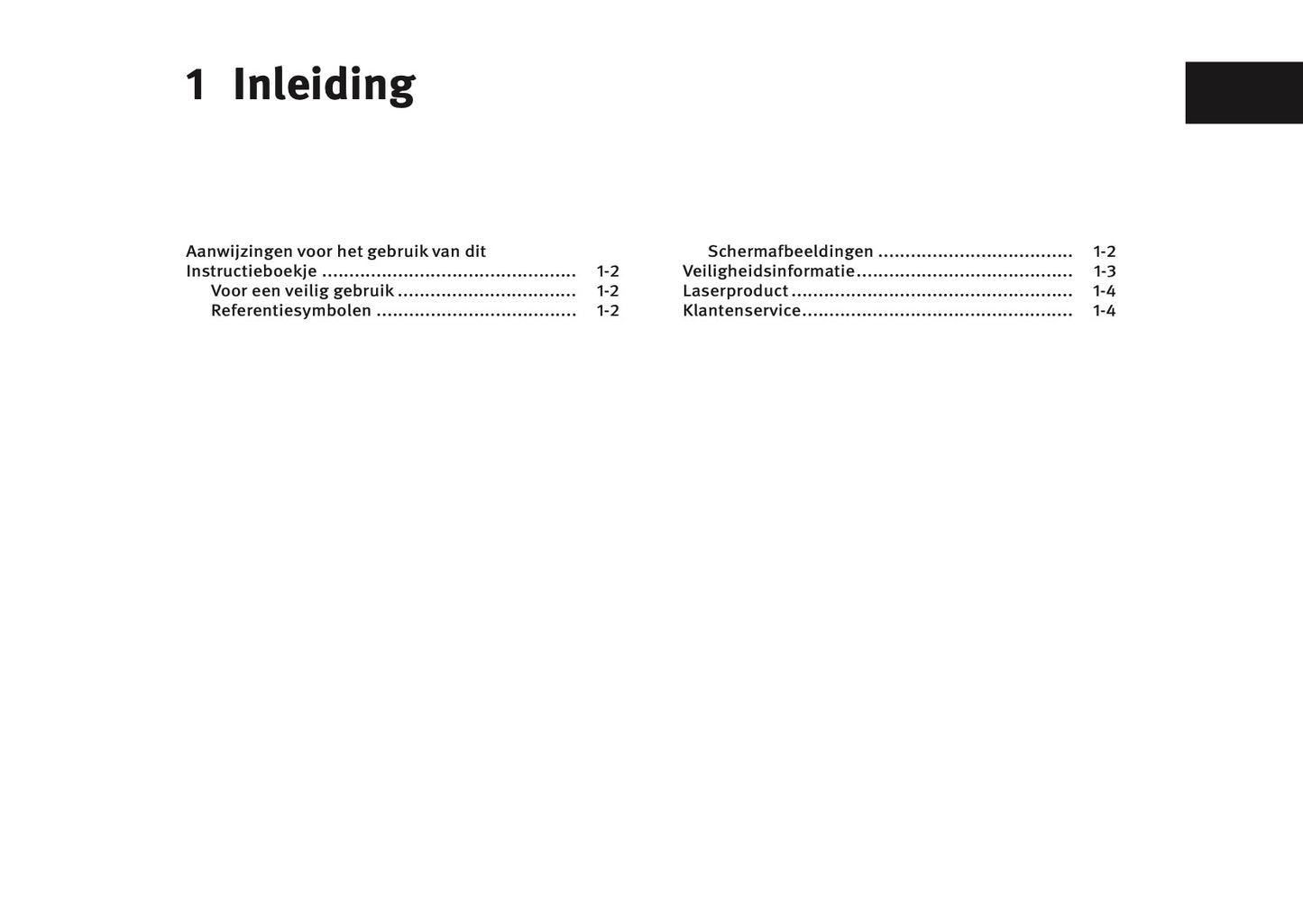 Infiniti InTouch Handleiding