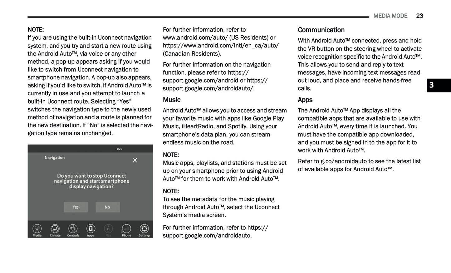 Uconnect 4 / 4C / 4C Nav With 8.4-Inch Display Owner's Manual