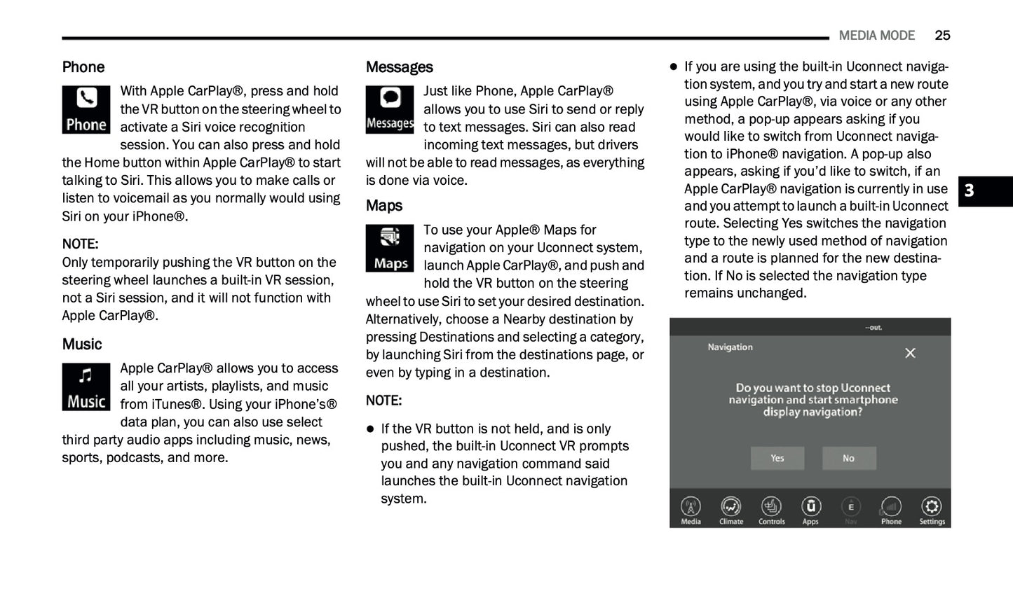 Uconnect 4 / 4C / 4C Nav With 8.4-Inch Display Owner's Manual