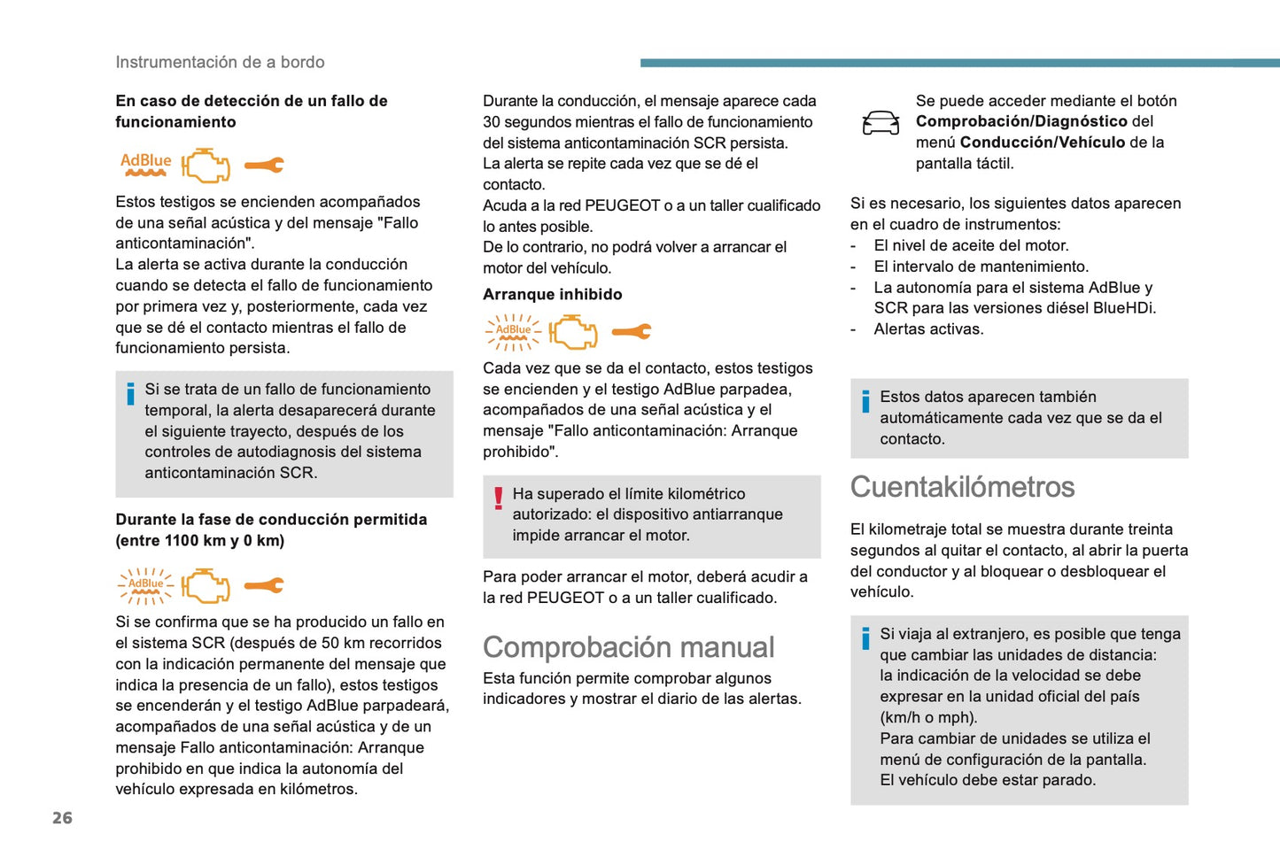 2018-2019 Peugeot 508 Bedienungsanleitung | Spanisch
