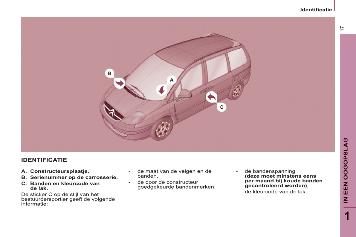 2013-2014 Citroën C8 Bedienungsanleitung | Niederländisch