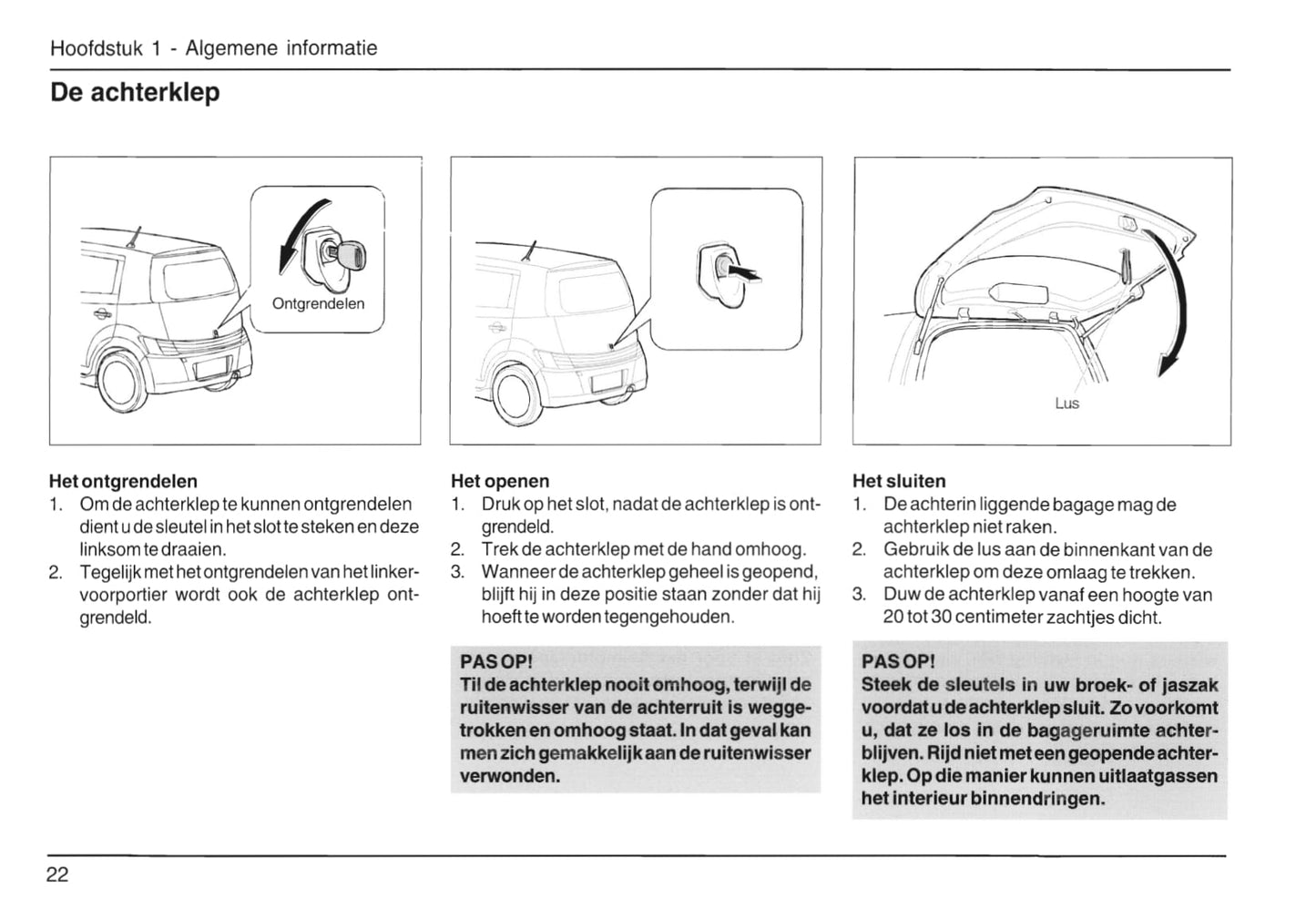 2007-2015 Daihatsu Materia Owner's Manual | Dutch