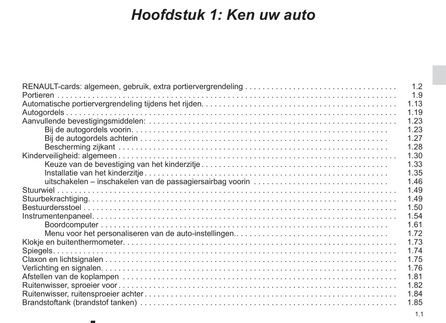 2014-2015 Renault Scénic Bedienungsanleitung | Niederländisch