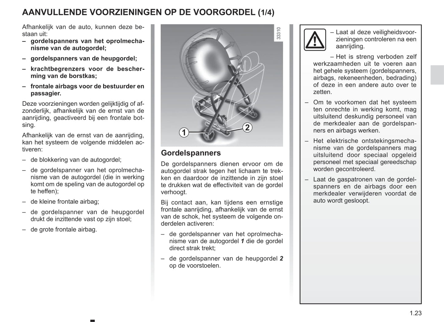 2014-2015 Renault Scénic Bedienungsanleitung | Niederländisch