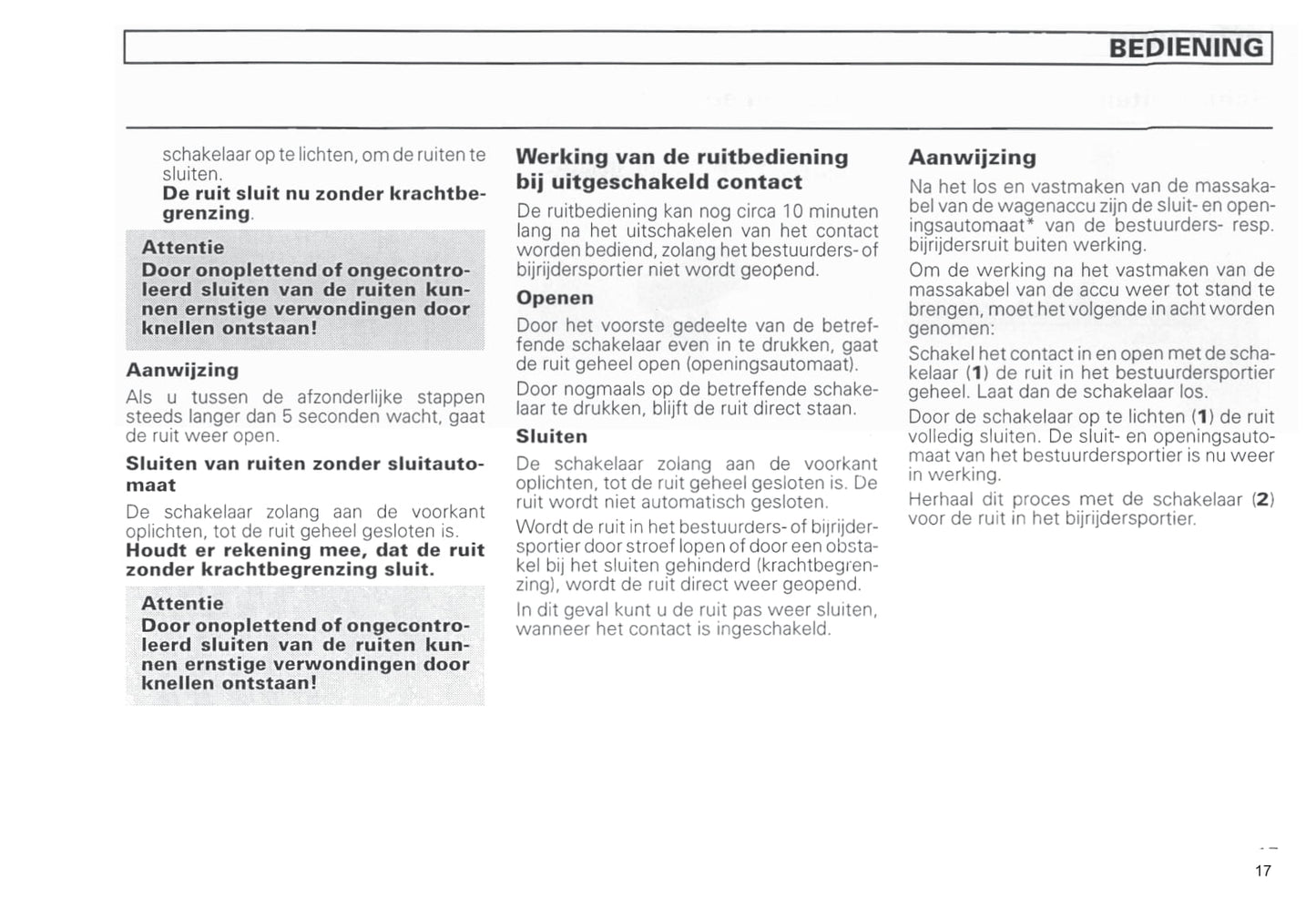 1990-2003 Volkswagen Caravelle/Multivan/Transporter Bedienungsanleitung | Niederländisch