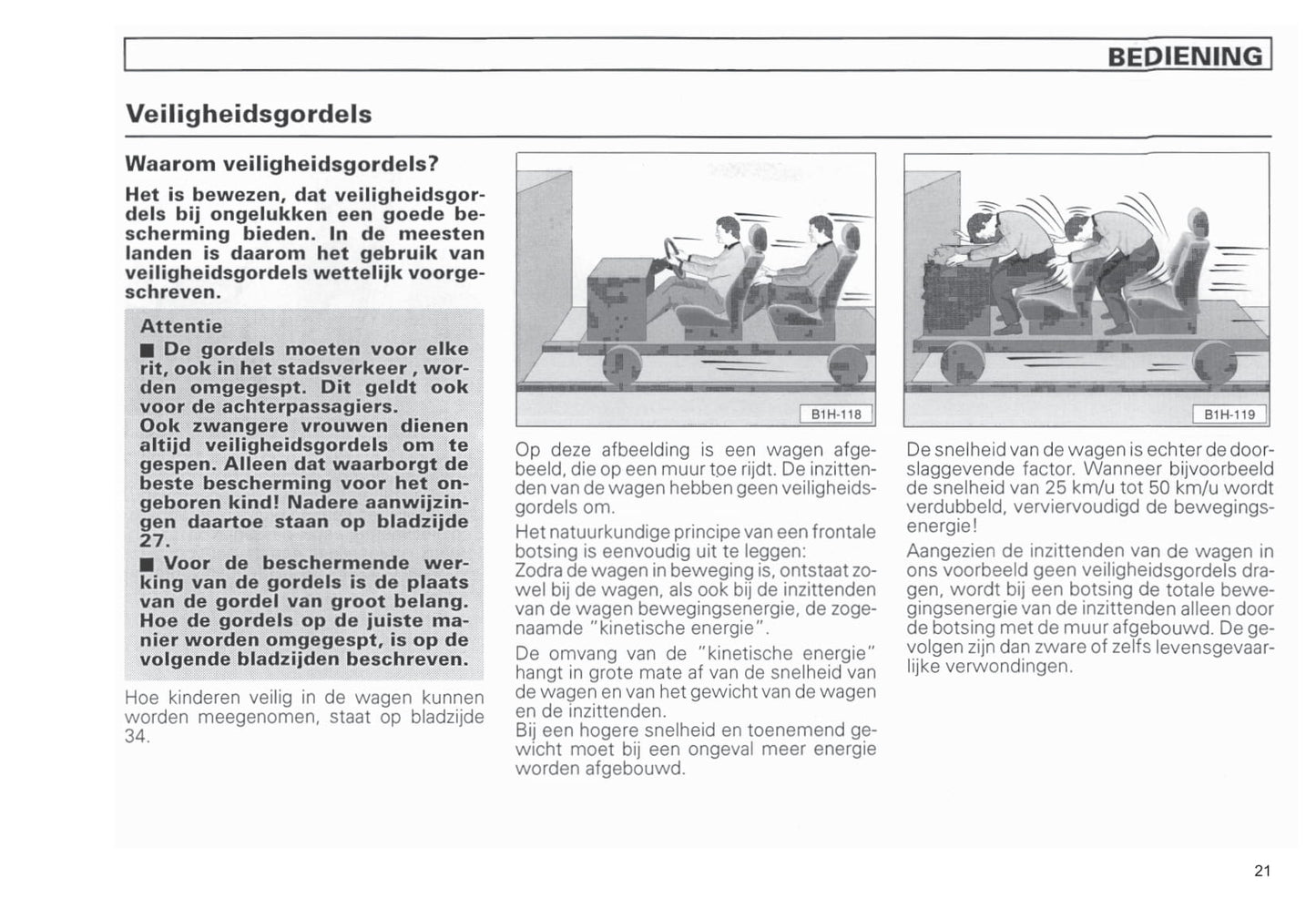 1990-2003 Volkswagen Caravelle/Multivan/Transporter Bedienungsanleitung | Niederländisch