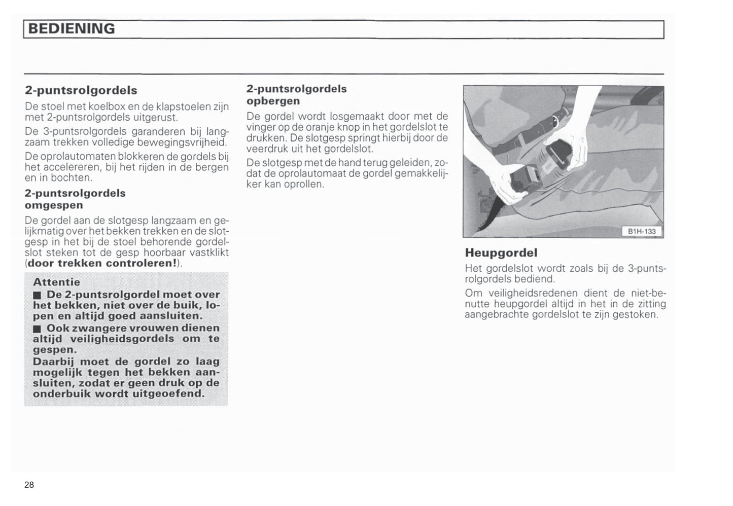 1990-2003 Volkswagen Caravelle/Multivan/Transporter Bedienungsanleitung | Niederländisch