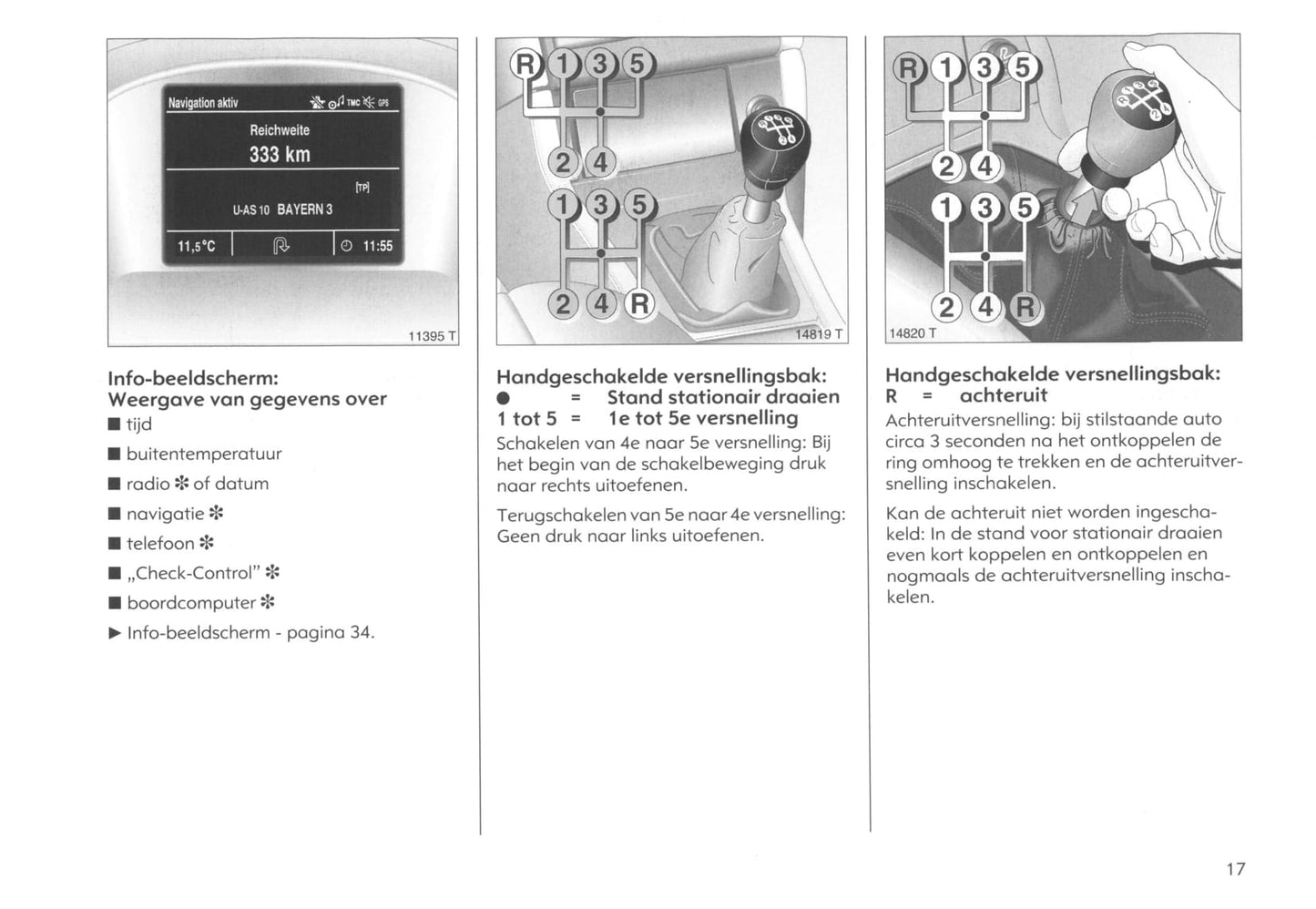 2000-2005 Opel Astra Owner's Manual | Dutch