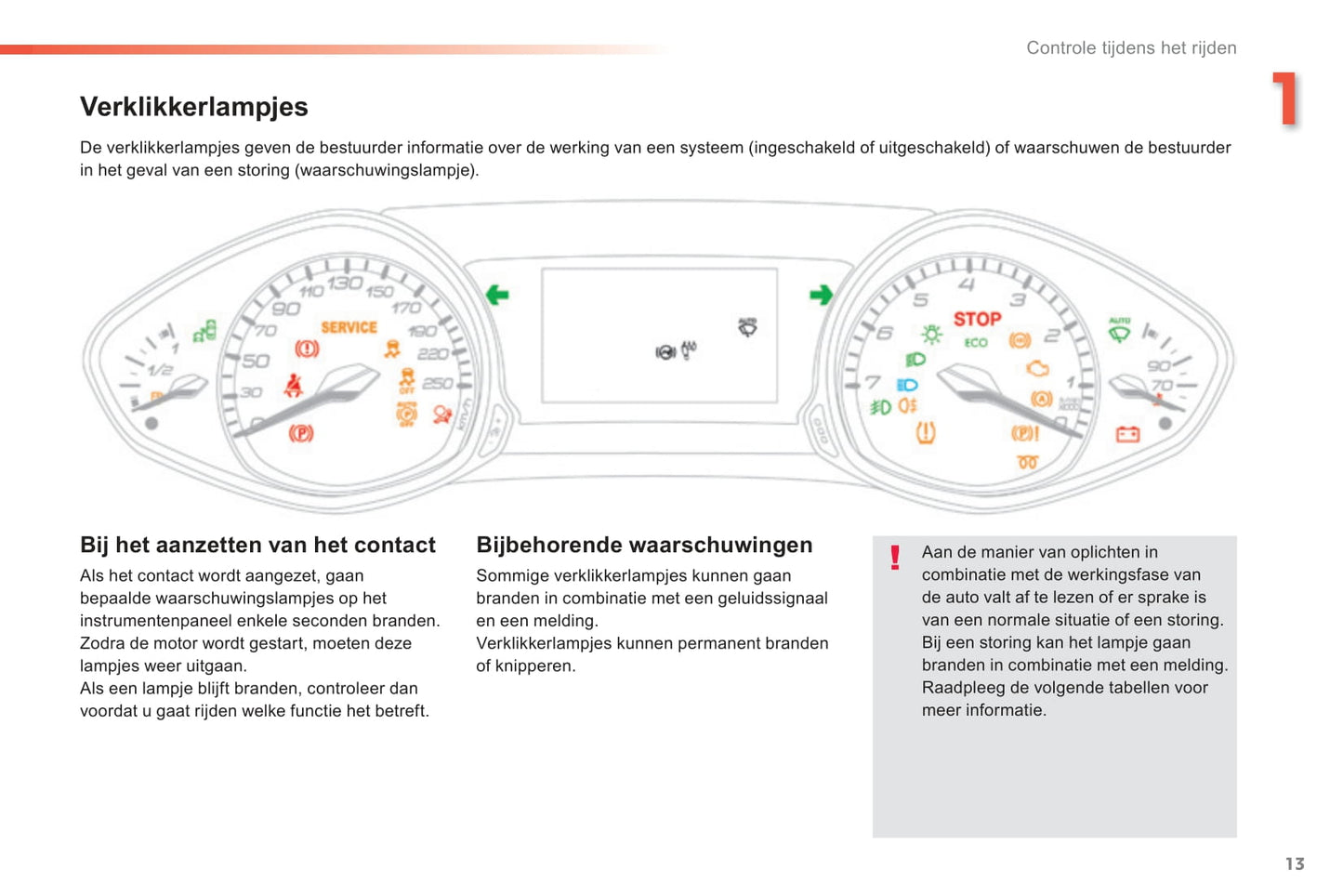 2014 Peugeot 308 Owner's Manual | Dutch