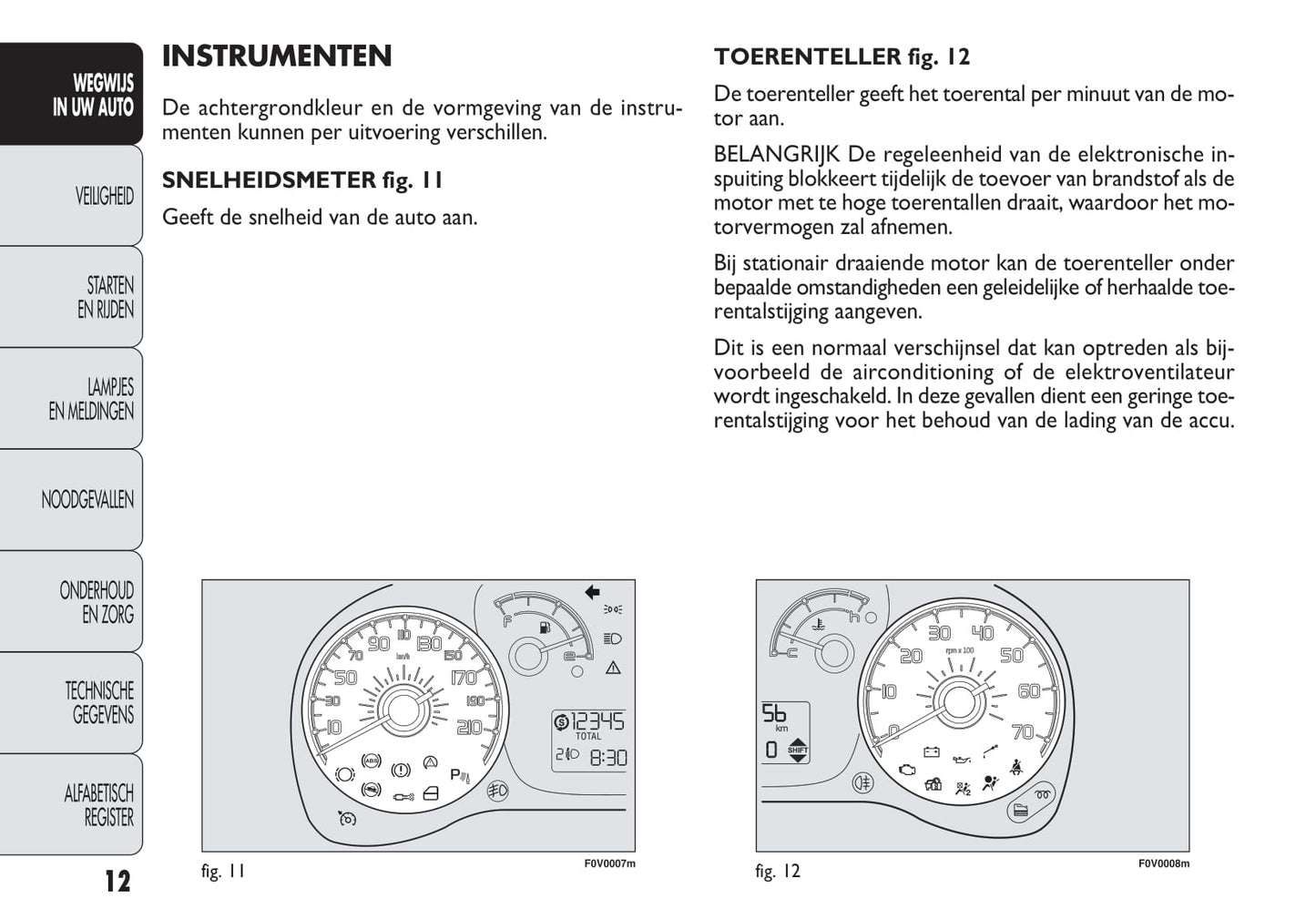 2013-2014 Fiat Doblò Bedienungsanleitung | Niederländisch