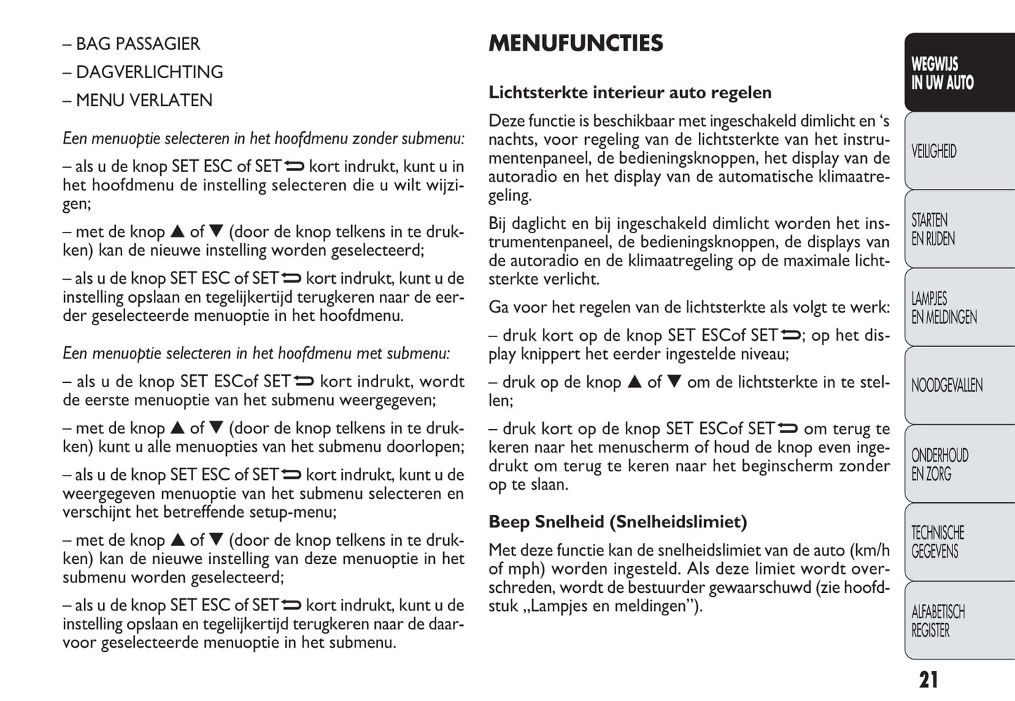 2013-2014 Fiat Doblò Bedienungsanleitung | Niederländisch