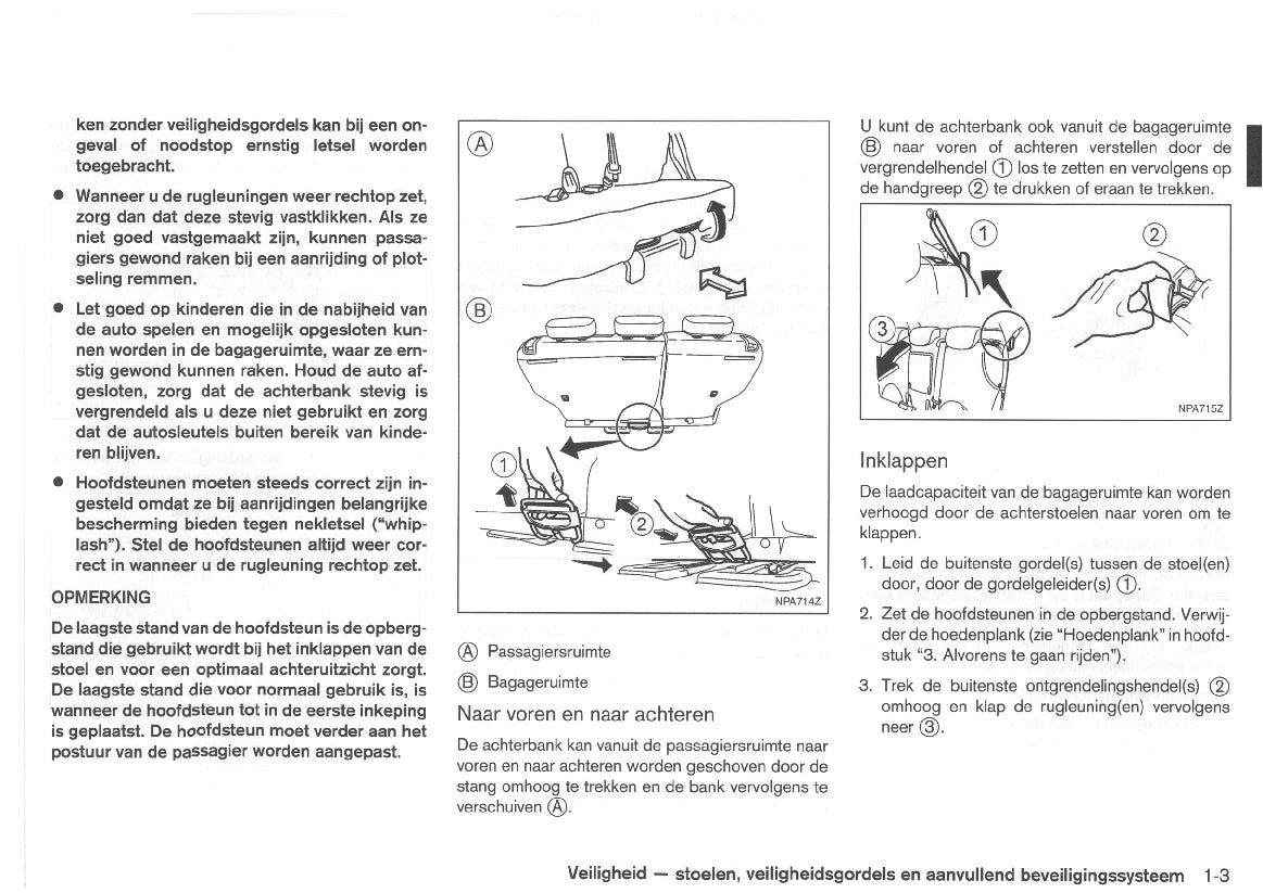 2008-2009 Nissan Note Owner's Manual | Dutch