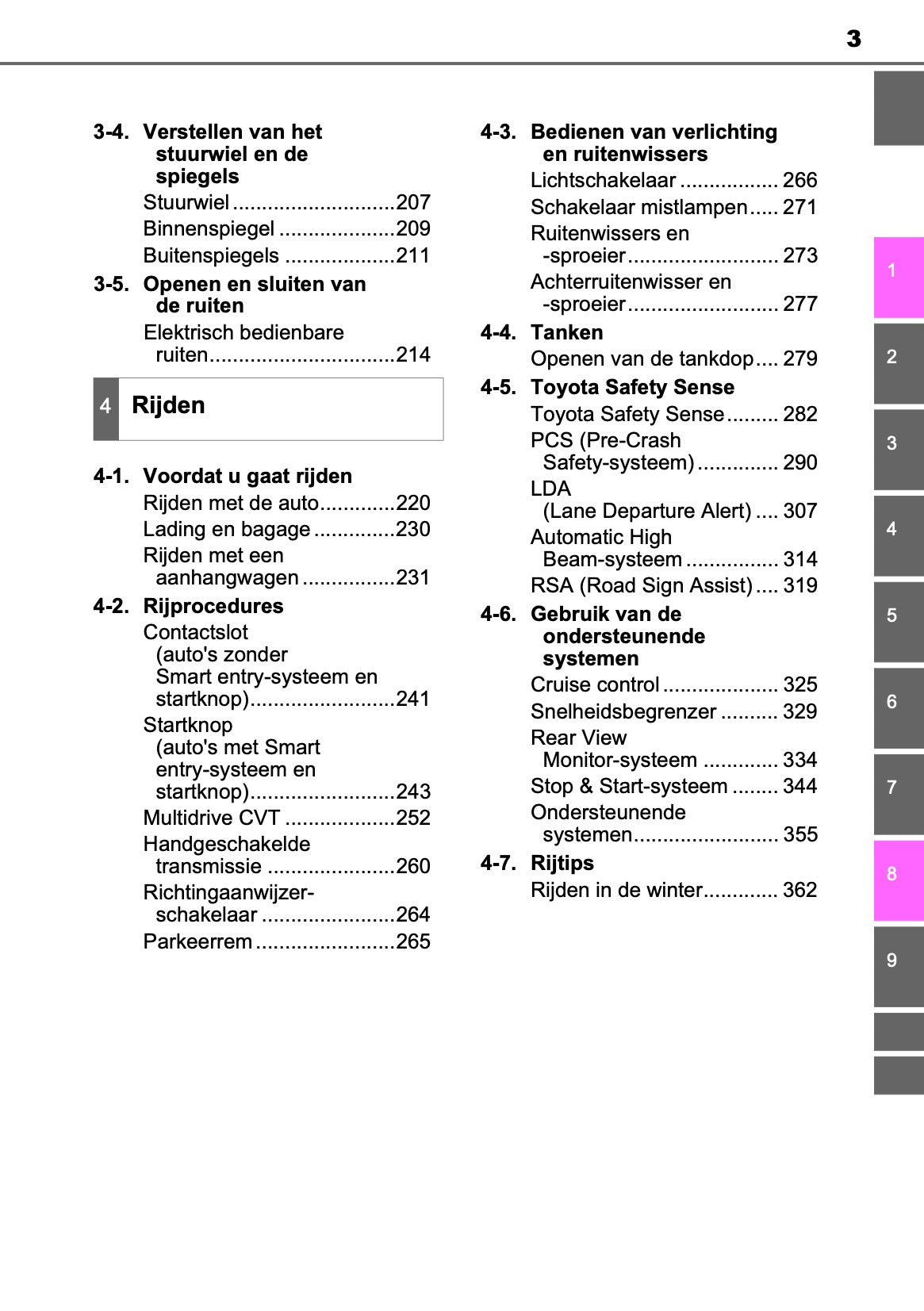 2019-2020 Toyota Yaris Bedienungsanleitung | Niederländisch