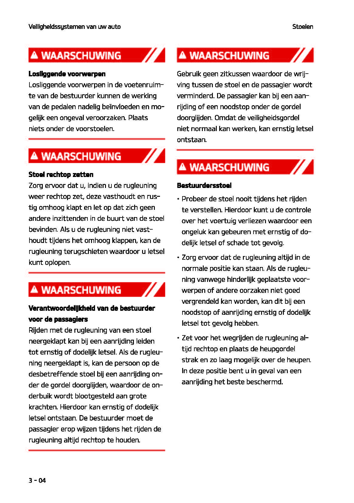 2021-2022 Kia Rio Owner's Manual | Dutch