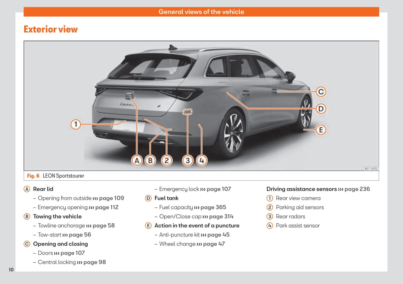 2020-2023 Seat Leon Bedienungsanleitung | Englisch