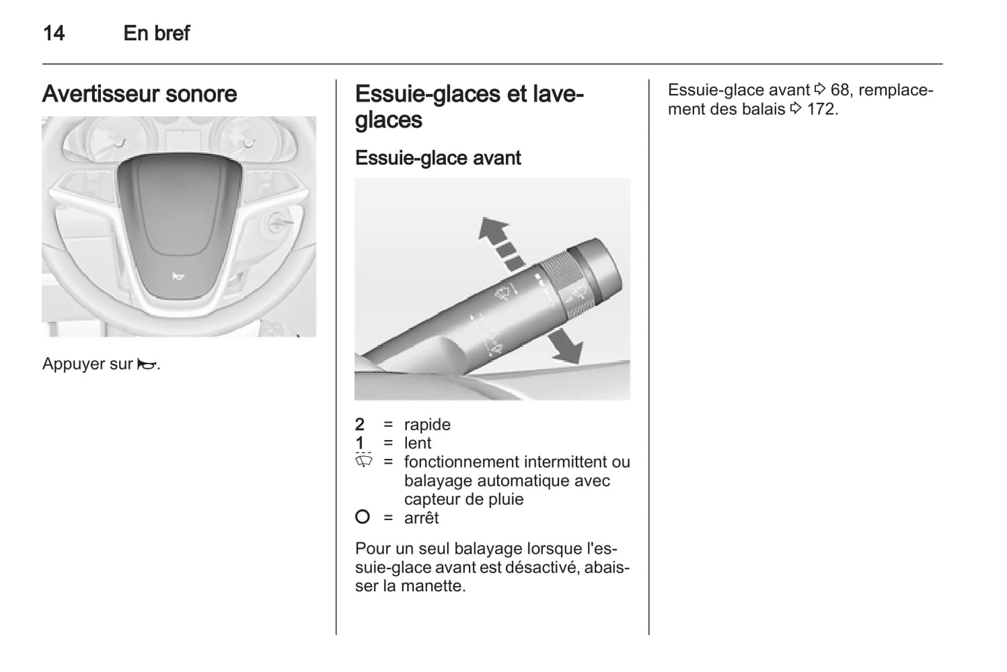 2011-2012 Opel Astra GTC Owner's Manual | French
