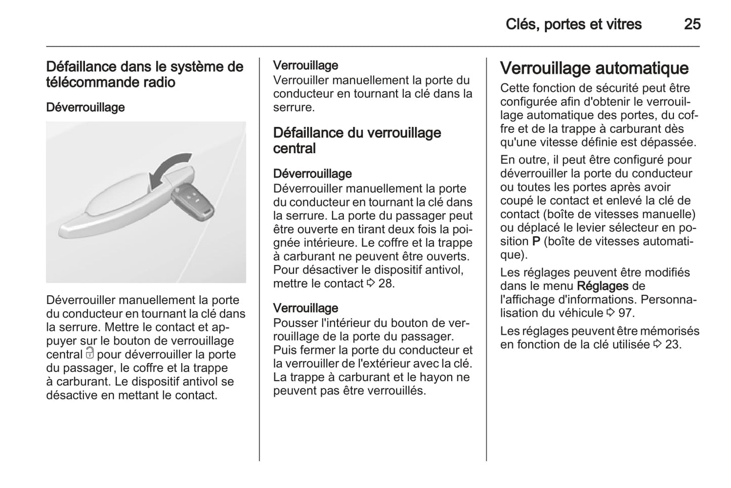 2011-2012 Opel Astra GTC Owner's Manual | French