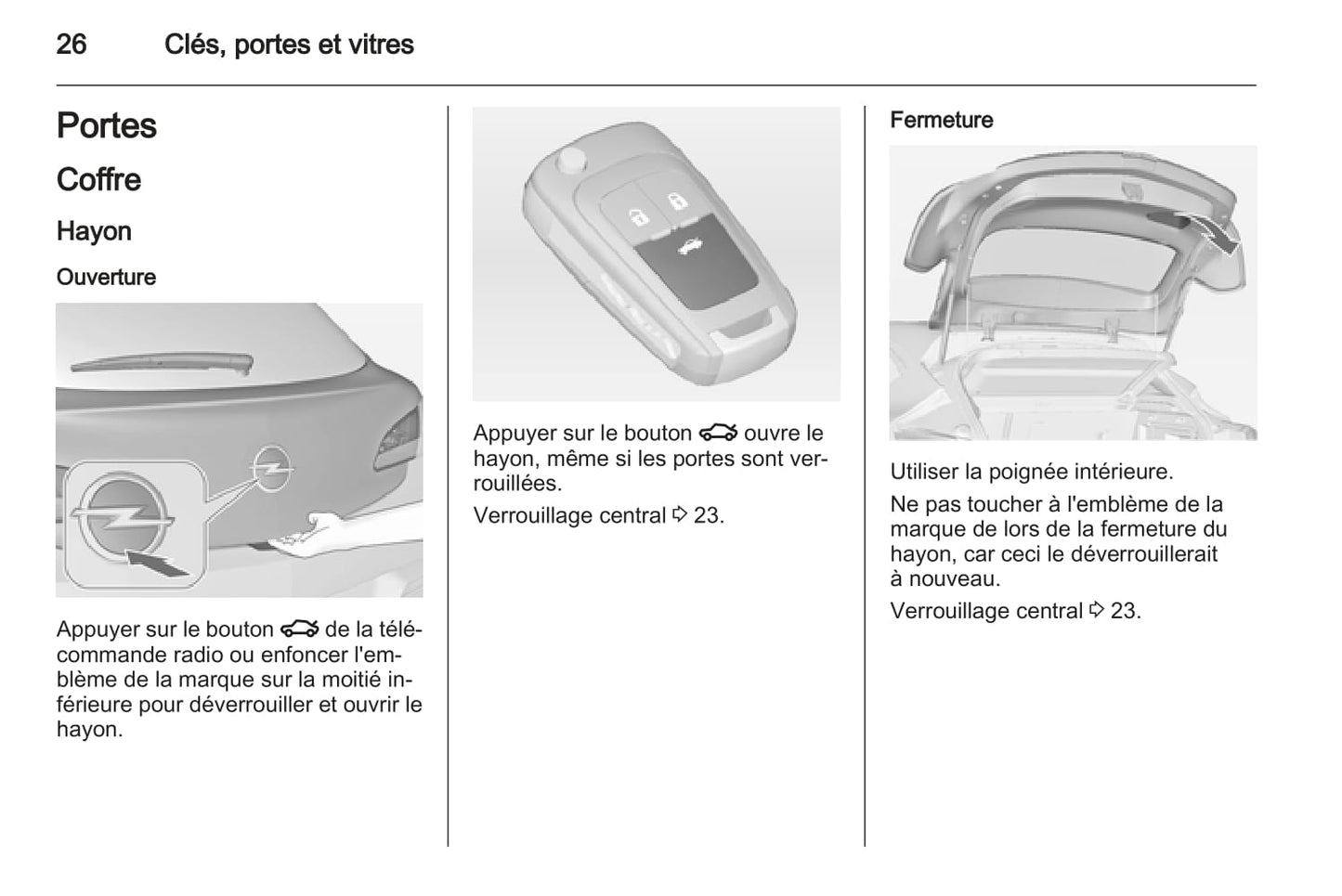 2011-2012 Opel Astra GTC Owner's Manual | French