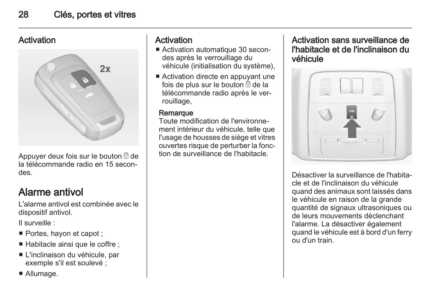 2011-2012 Opel Astra GTC Owner's Manual | French